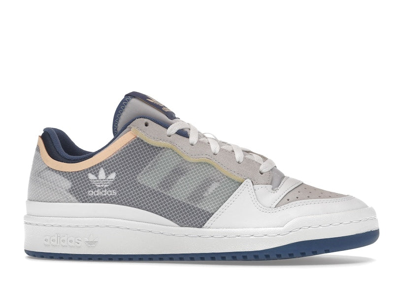 adidas Forum Low TT Cloud White Acid Orange Crew Blue