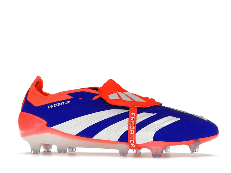 adidas Predator Elite Foldover Tongue FG Lucid Blue Solar Red