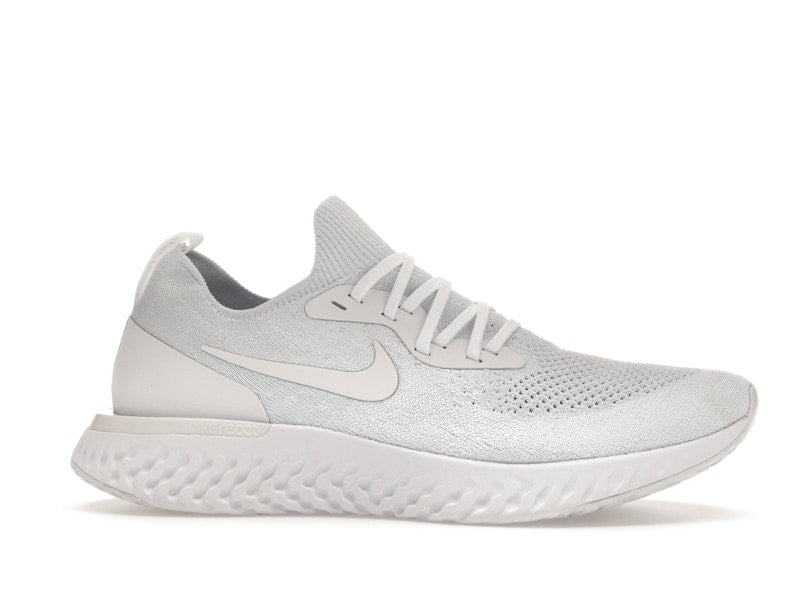 Nike Epic React Flyknit True White