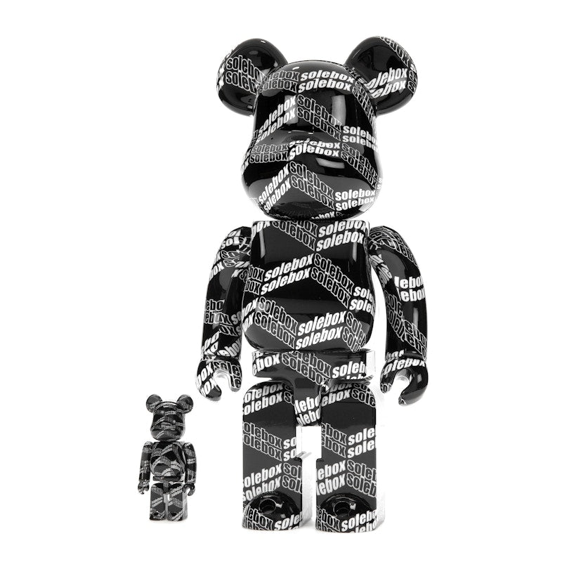Bearbrick x Solebox Pattern 100% & 400% Set