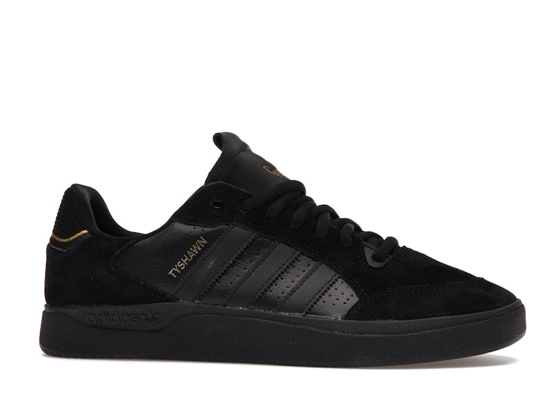 adidas Tyshawn Low Black Gold Metallic
