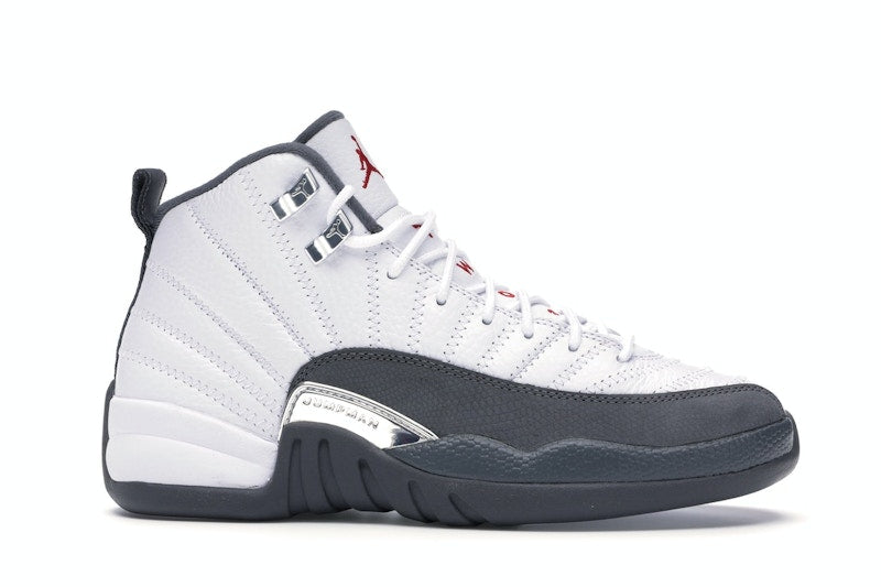 Jordan 12 Retro White Dark Grey (GS)