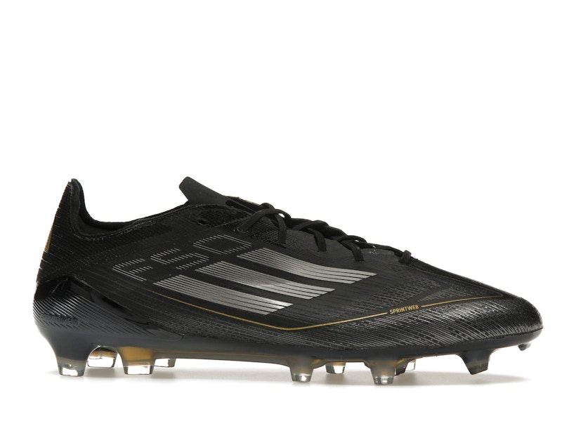 adidas F50 Elite FG Core Black Iron Metallic Gold Metallic