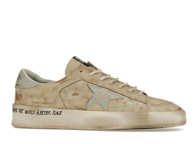 Golden Goose Stardan White Vintage Light Blue