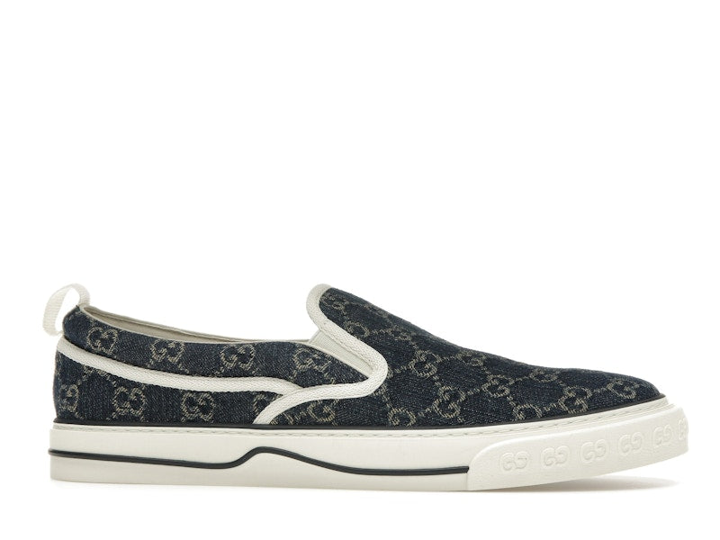 Gucci Tennis 1977 Slip On Denim