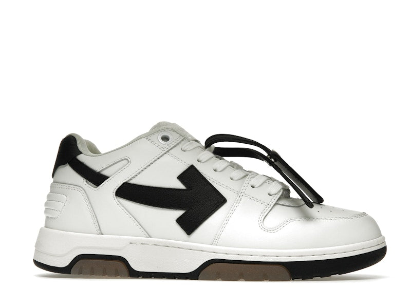 OFF-WHITE Out Of Office OOO 30 MM Low Tops Black White Blue