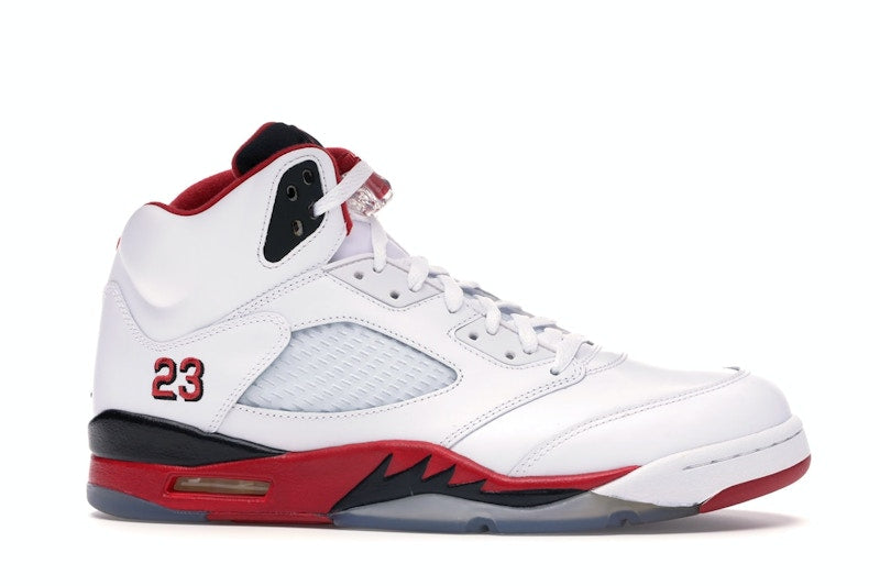 Jordan 5 Retro Fire Red Black Tongue (2013)