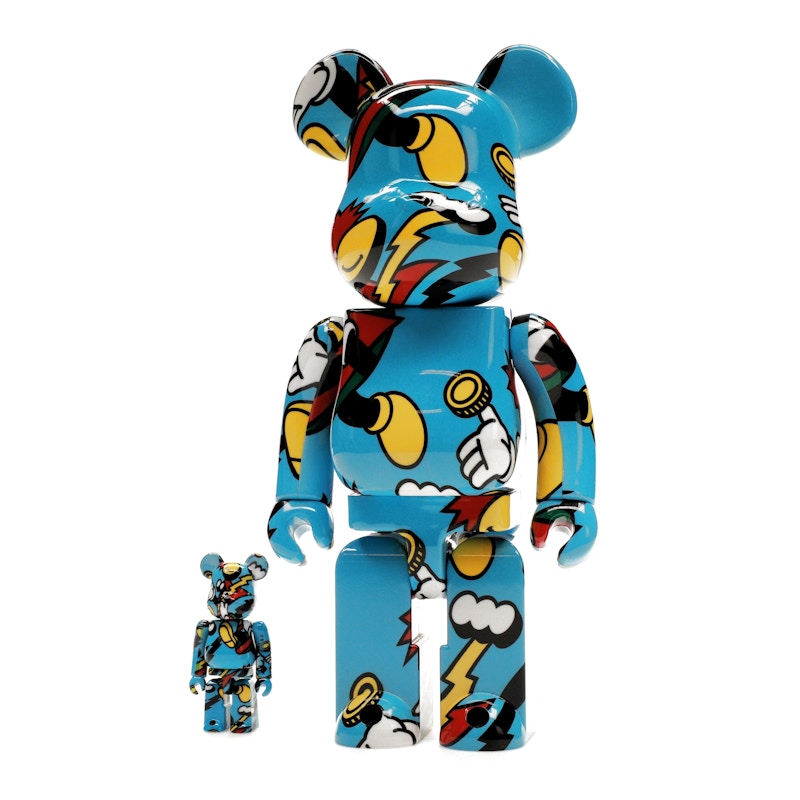 Bearbrick Grafflex 100% & 400% Set