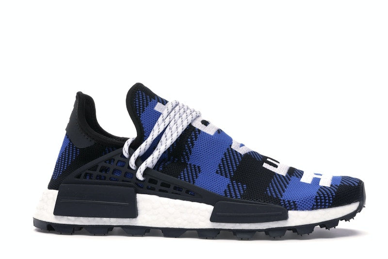 adidas NMD Hu Pharrell x BBC Blue Plaid