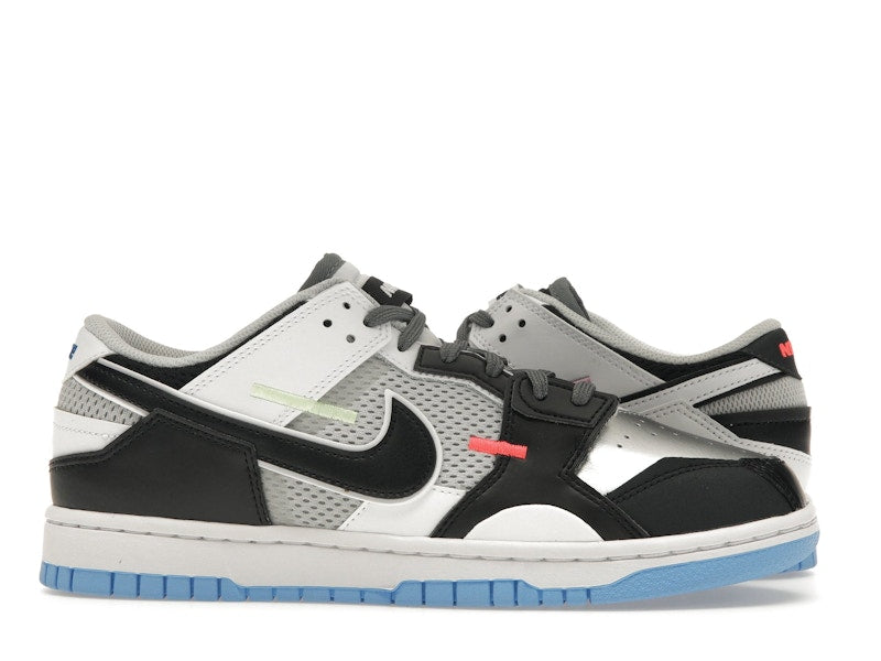 Nike Dunk Low Scrap Black Neutral Grey University Blue White