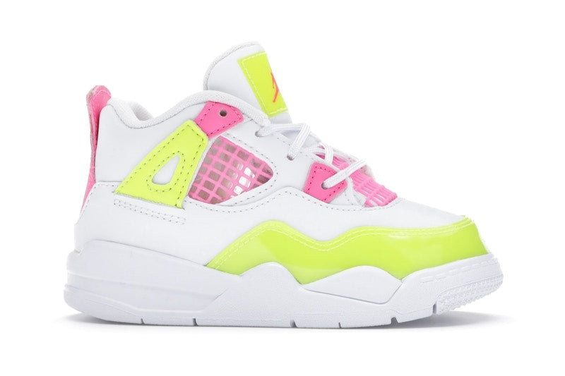 Jordan 4 Retro White Lemon Pink (TD)