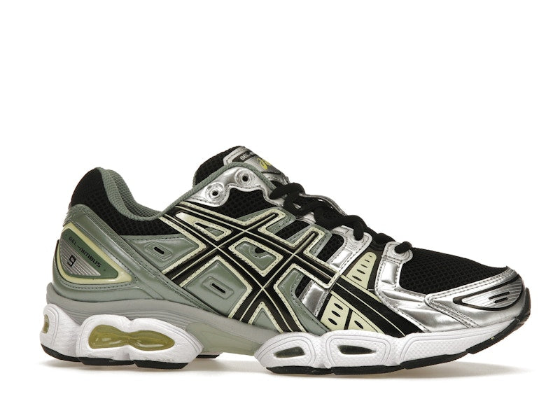 ASICS Gel-Nimbus 9 Black Green Yellow Silver
