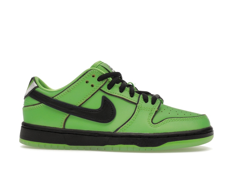 Nike SB Dunk Low The Powerpuff Girls Buttercup (PS)