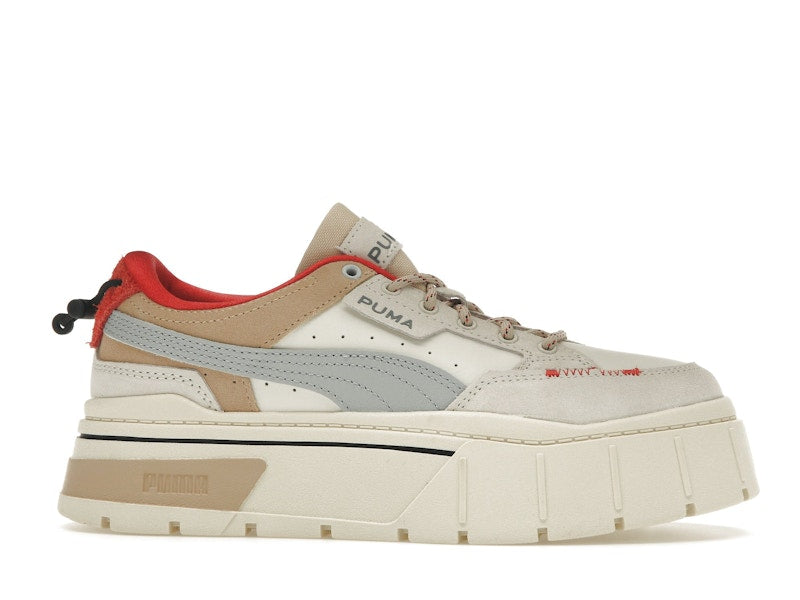 Puma Mayze Stack Retro Grade Vaporous Grey Red
