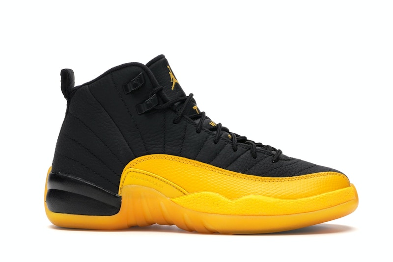 Jordan 12 Retro Black University Gold (GS)
