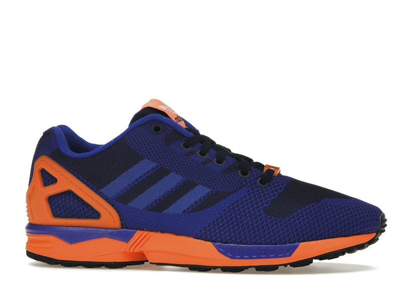 adidas ZX Flux Weave Dark Blue Orange