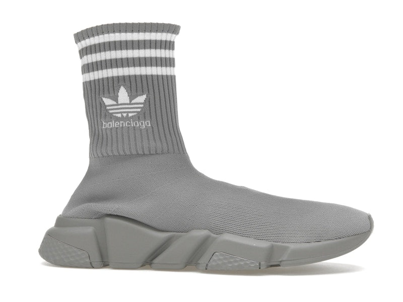 Balenciaga x adidas Speed Trainer Grey White