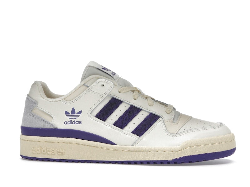 adidas Forum Low CL Cream White Collegiate Purple Warm Vanilla