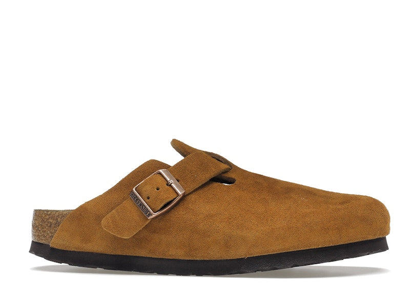 Birkenstock Boston Soft Footbed Suede Mink