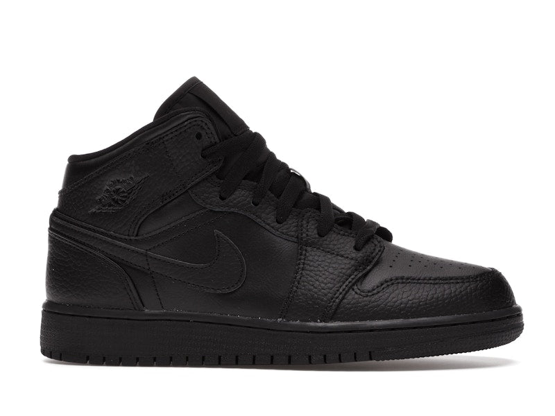 Jordan 1 Mid Black (GS)