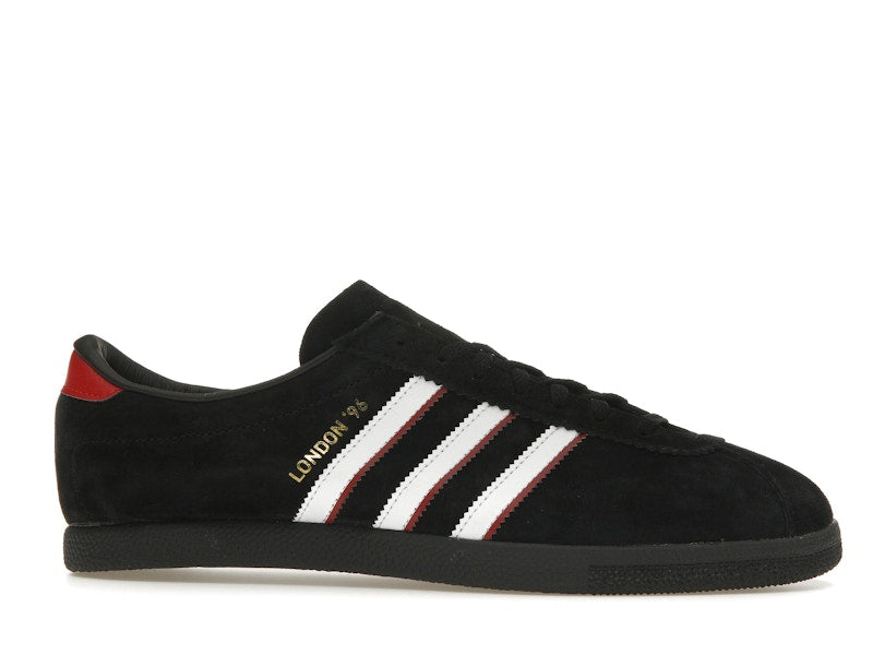 adidas London 96 Core Black Better Scarlet