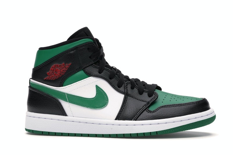 Jordan 1 Mid Green Toe
