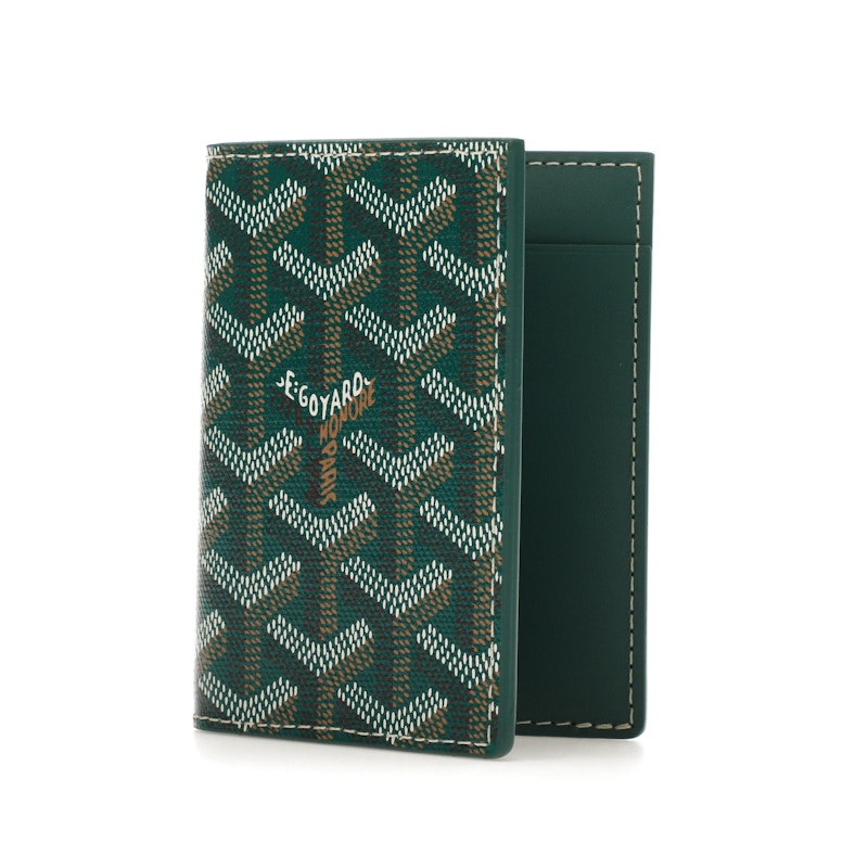 Goyard Saint Marc Card Holder Green