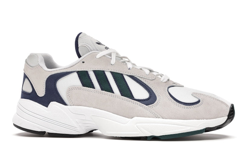 adidas Yung-1 White Noble Green Dark Blue