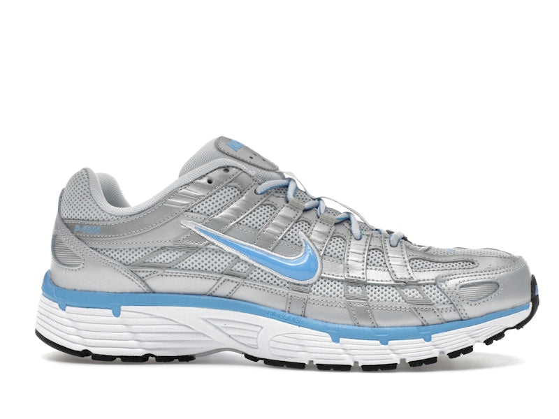 Nike P-6000 Metallic Platinum Pure Platinum Metallic Silver University Blue
