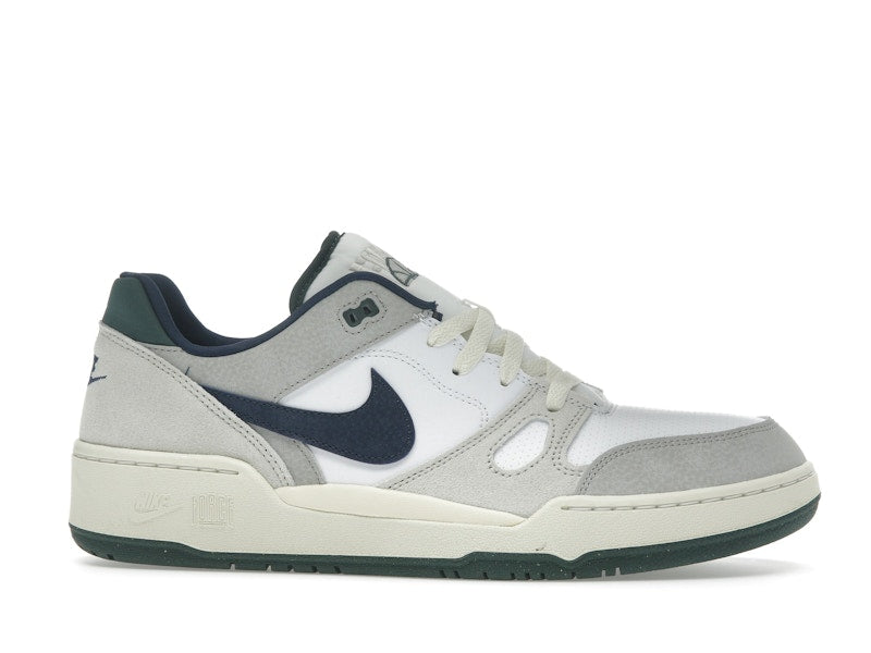 Nike Full Force Low White Midnight Navy Green