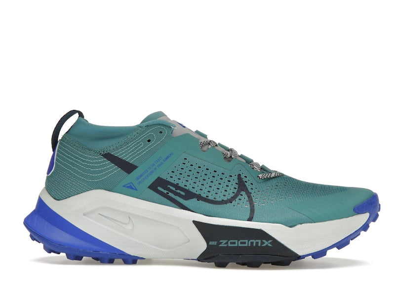 Nike ZoomX Zegama Trail Mineral Teal Racer Blue