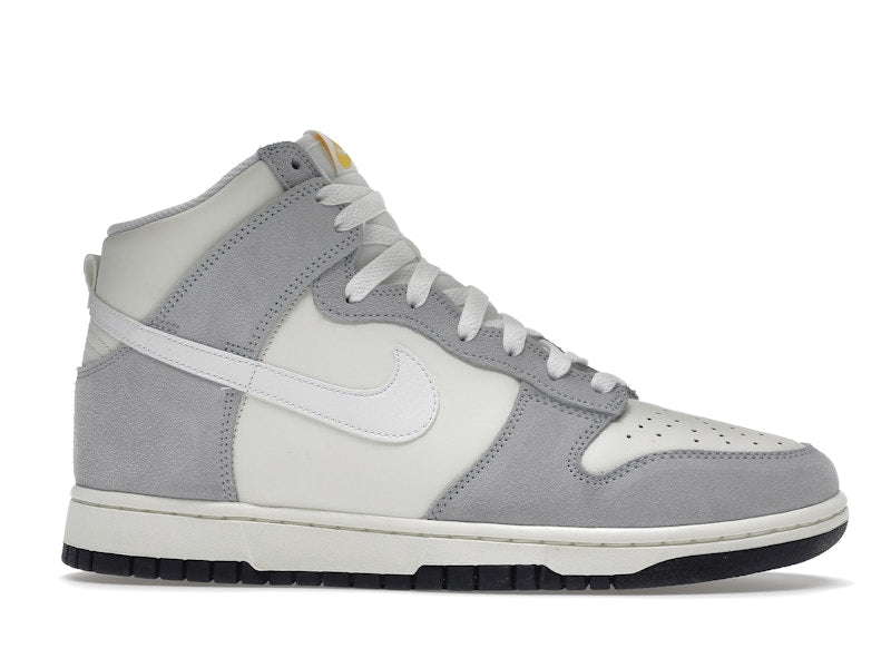 Nike Dunk High Retro Sail Pure Platinum Black White