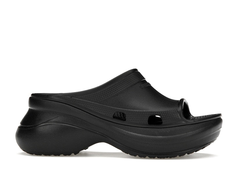 Balenciaga x Crocs Pool Slide Sandals Black (Women's)
