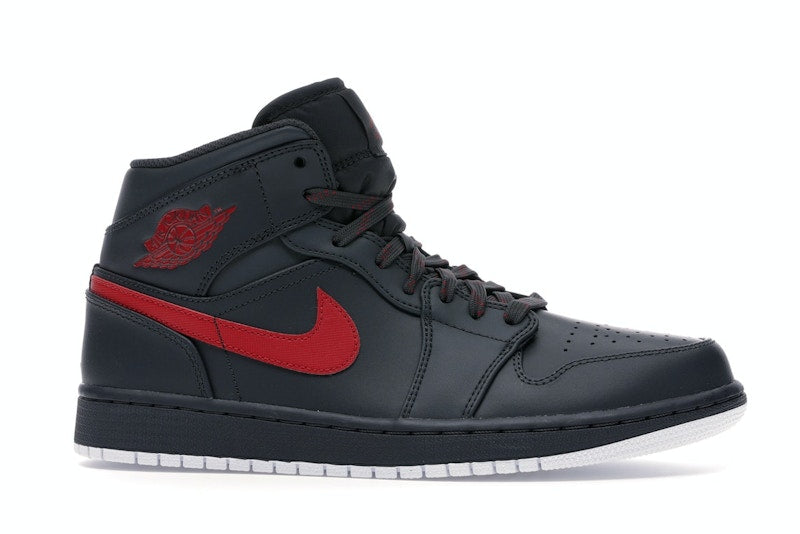 Jordan 1 Retro Mid Anthracite Gym Red
