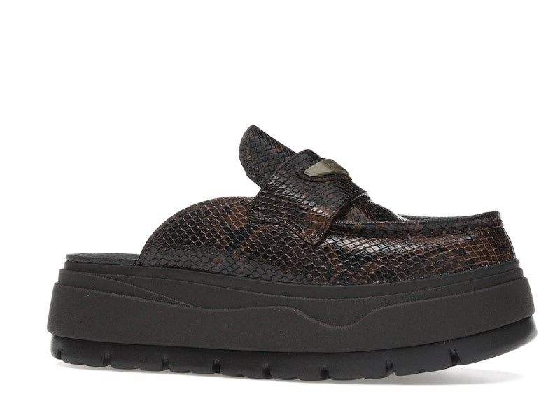 Jordan Mule Croc Velvet Brown (Women's)