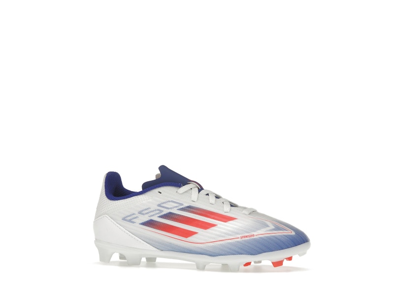 adidas F50 League Multi-Ground Cloud White Solar Red Lucid Blue (GS)