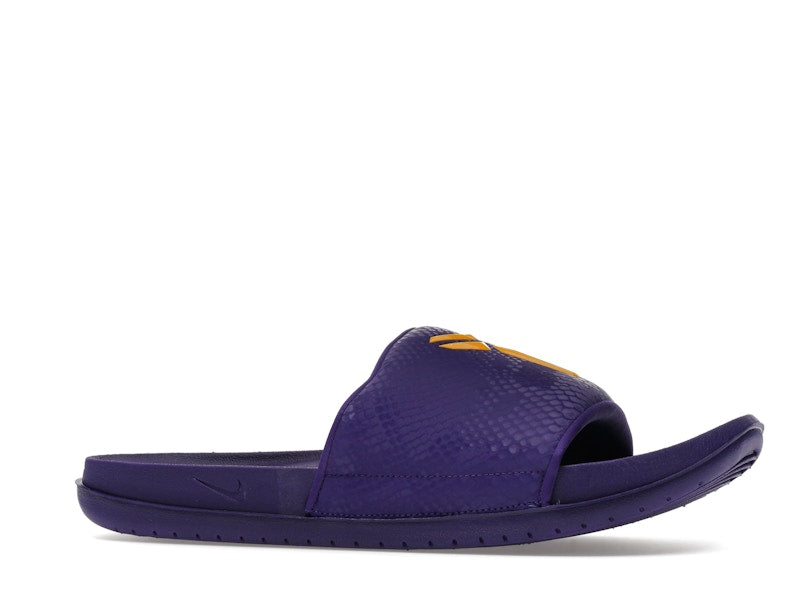 Nike Kobe Offcourt Slide Purple University Gold