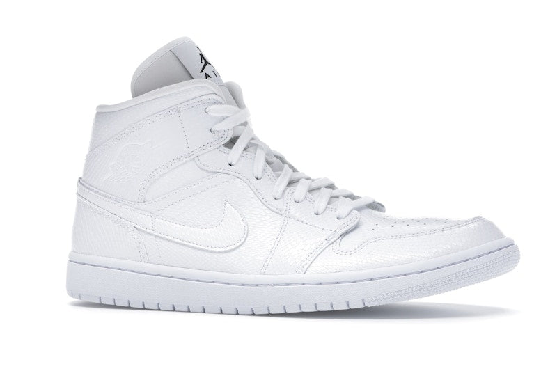 Jordan 1 Mid White Snakeskin (Women's)