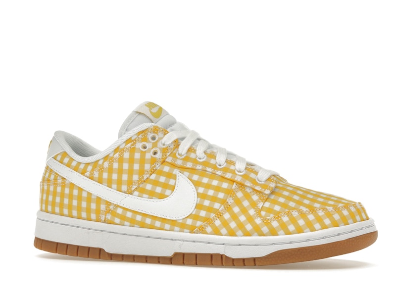 Nike Dunk Low Yellow Gingham (Women's)