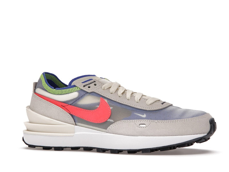 Nike Waffle One Coconut Milk Crimson Royal