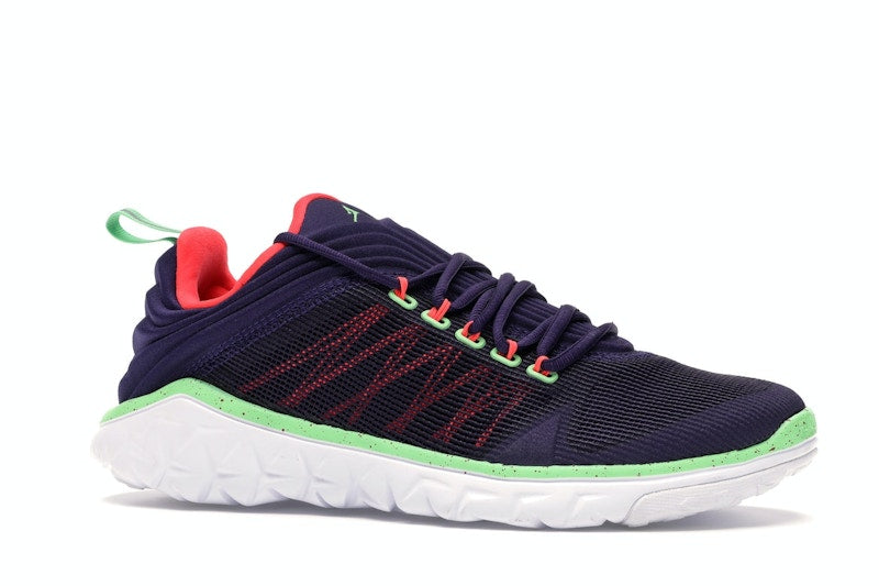 Jordan Flight Flex Trainer Ink/Lt Psn Green-Infrrd 23-White