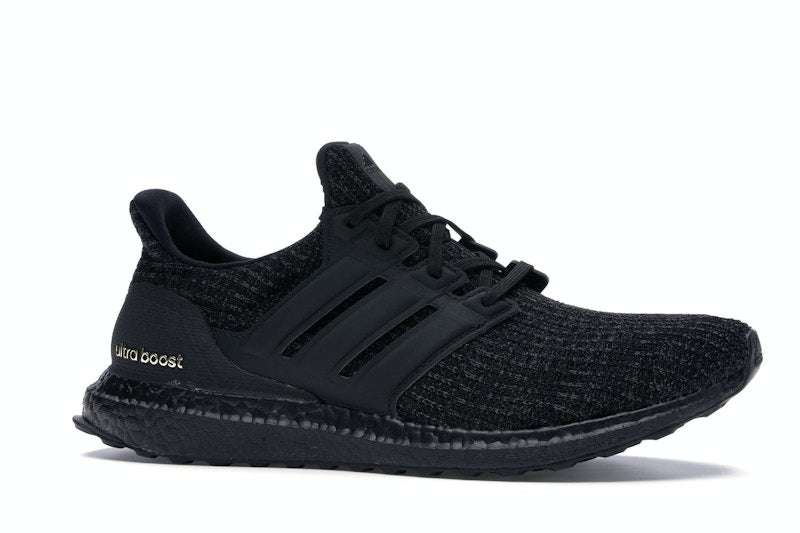 adidas Ultra Boost 4.0 Triple Black Gold (Women's)