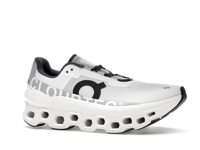 On Running Cloudmonster White Black (Women's)