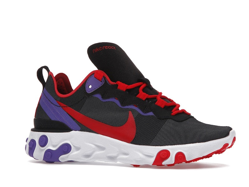 Nike React Element 55 Black University Red (Women's)