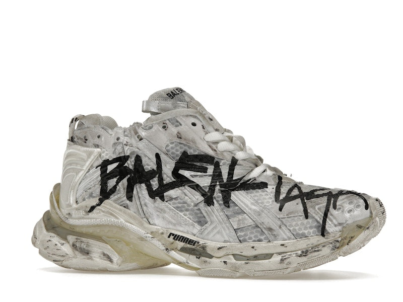 Balenciaga Runner Graffiti White