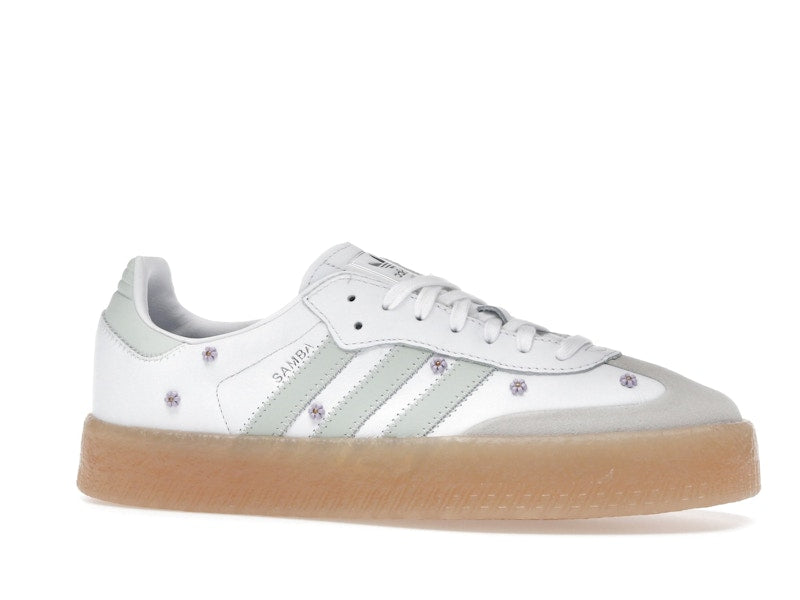 adidas Sambae Floral White Linen Green Gum (Women's)