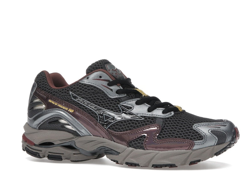 Mizuno Wave Rider 10 Black Sand Chicory Coffee