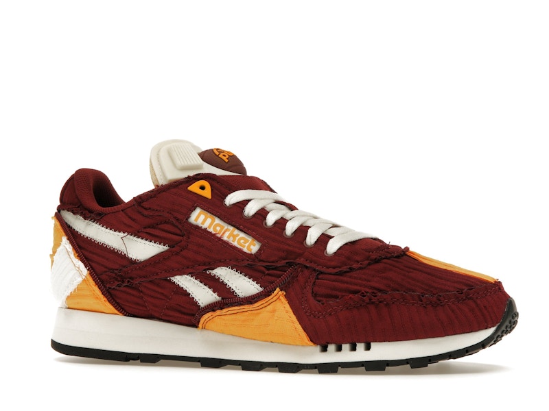 Reebok Classic Leather Pump Market Classic Burgundy