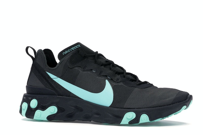 Nike React Element 55 Black Aurora Green