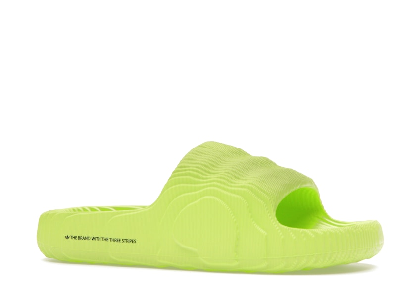 adidas Adilette 22 Slides Solar Yellow